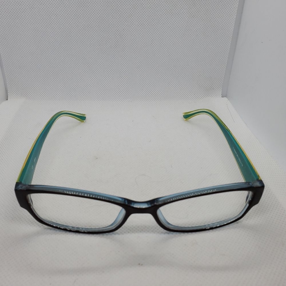 Candie's Debbie Brown & Blue Prescription Glasses Frames & Case - Picture 3 of 8
